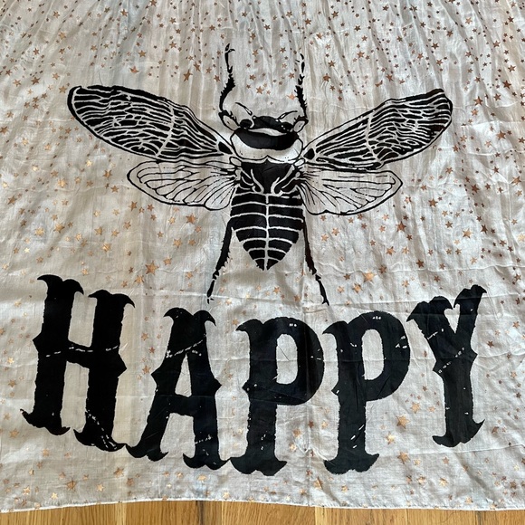 100 Stars Silk Bee 🐝 Happy Scarf ✨✨✨ - Picture 9 of 9